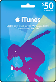 $50 iTunes Gift Card